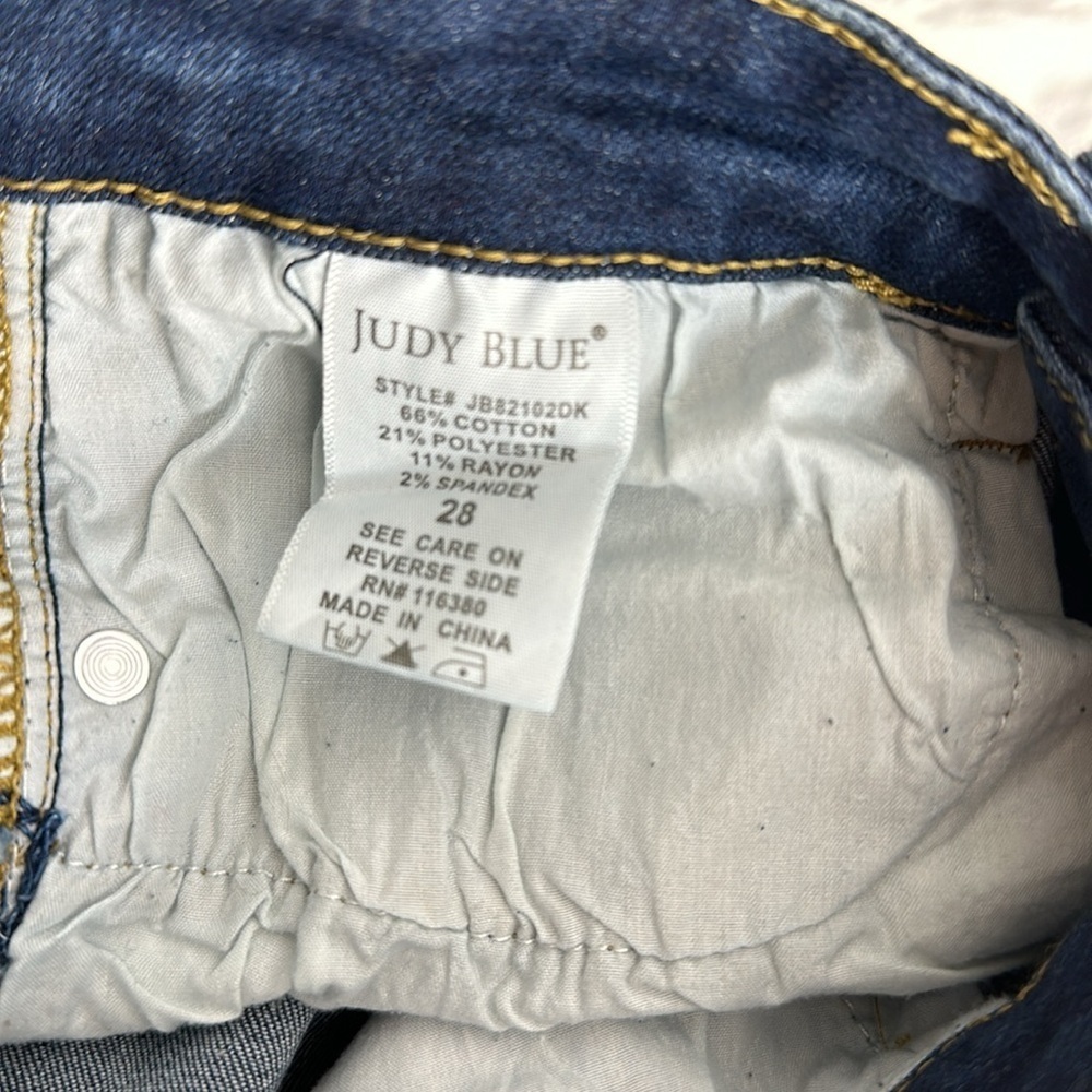 Judy Blue Medium Waist Skinny Jeans - Picture 9 of 10